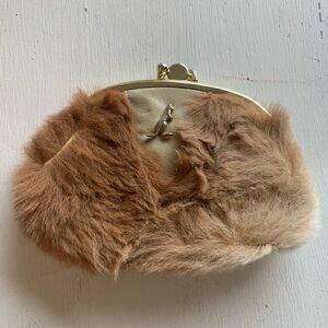 Vintage Genuine ELGO MELBOURNE Kangaroo Fur Coin Purse